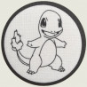 Charmander stof button