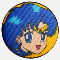 Sailor Mercury Button Kawaii