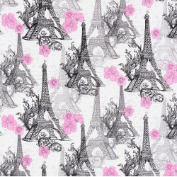 Eiffel Tower fabric