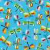 Dragonfly fabric, detail