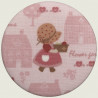 Holly Hobbie stof spiegeltje