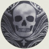 Skull pocket mirror