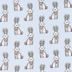 Woodland Tribe fabric rabbit