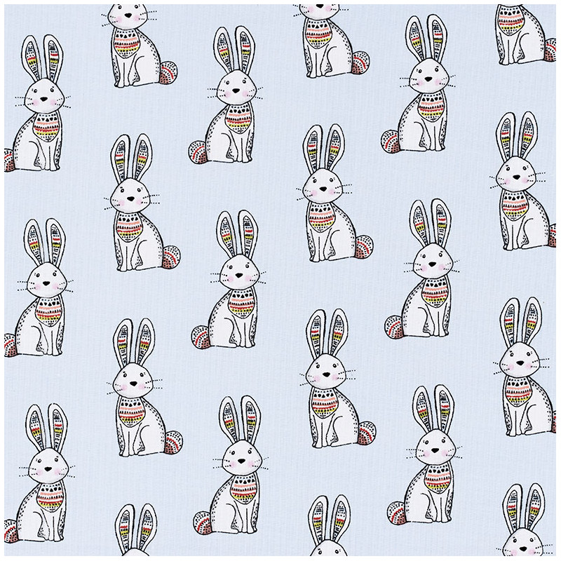 Woodland Tribe fabric rabbit