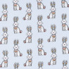 Woodland Tribe fabric rabbit