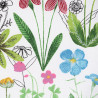 Wilde bloemen stof, detail