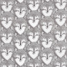 Gray Fox Fabric, made in Japan for Cotton+Steel