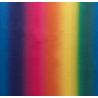 Rainbow satin fabric