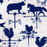 Wind Vanes Fabric, detail