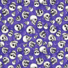Skull Fabric Spellbound, purple