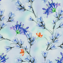 Periwinkle fabric