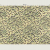 Swimming Salmon Fabric, halve breedte