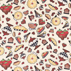 Sweet Pastry Fabric
