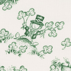 Saint Patrick's Day Fabric, detail