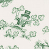 Saint Patrick's Day stof, detail