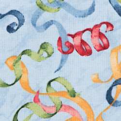 Serpentine Streamers Fabric, detail