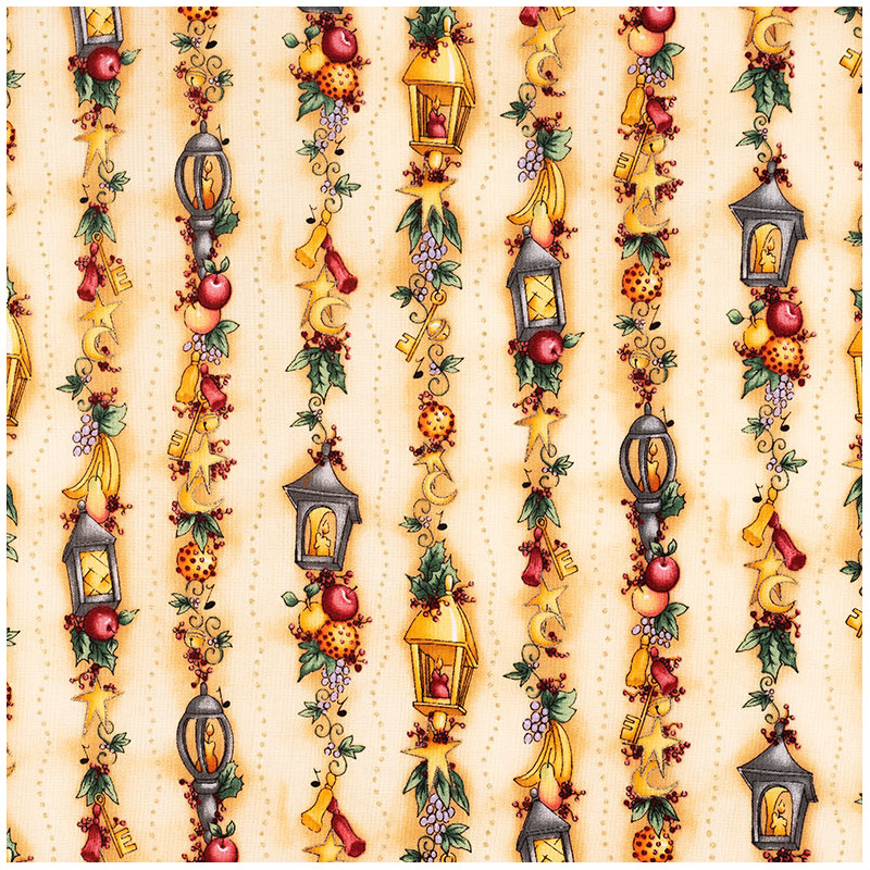 Vintage Christmas Fabric by Clothworks