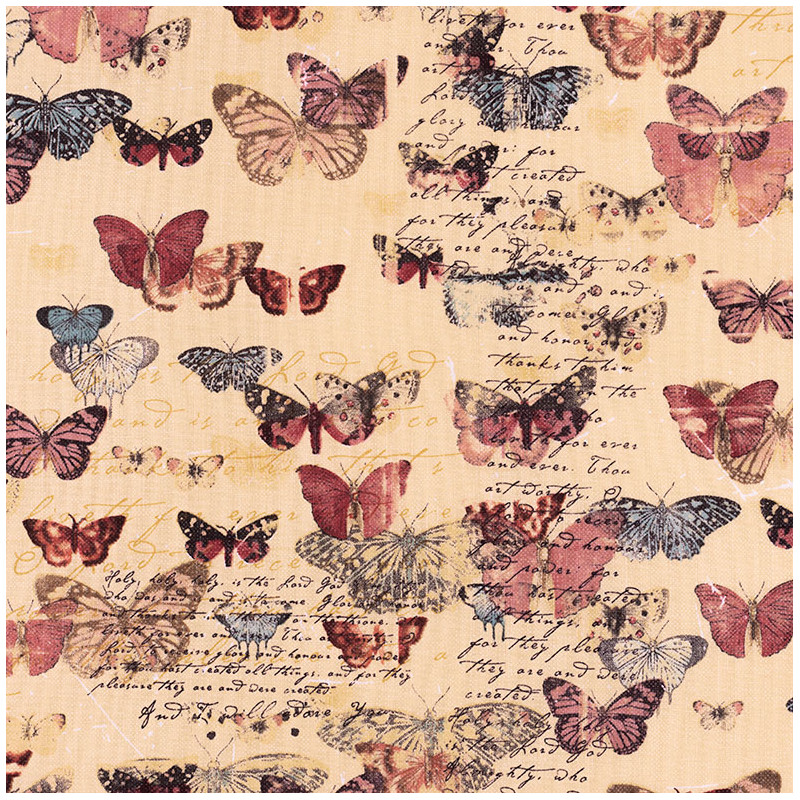 Romantic Butterfly Fabric Devotion