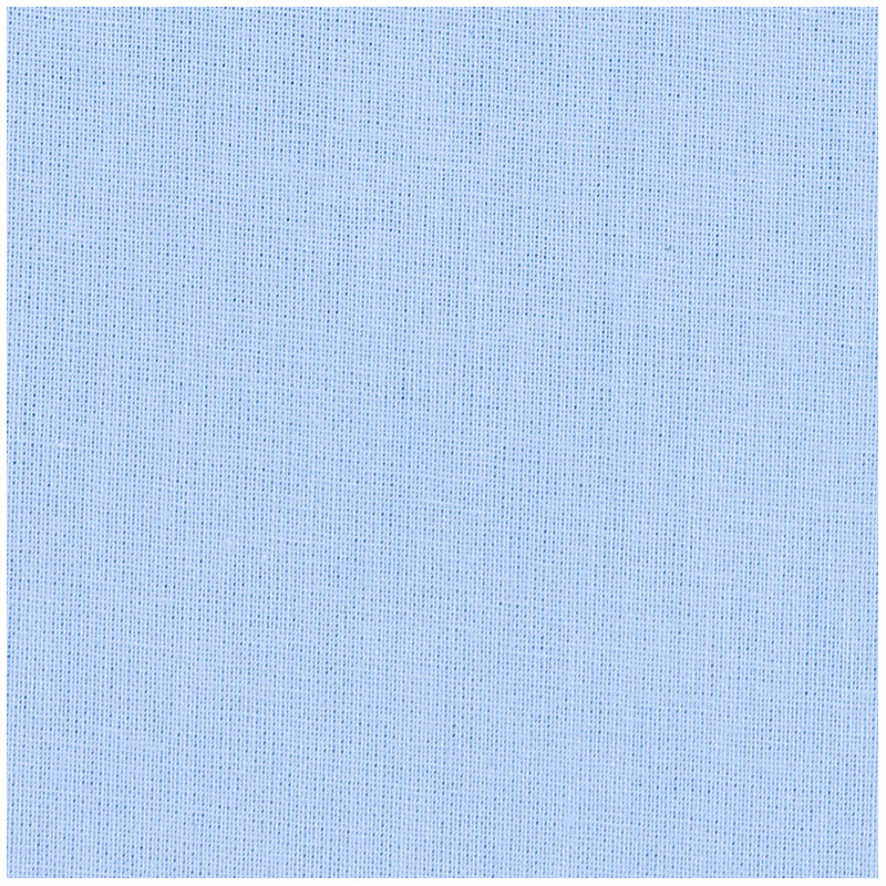 Solid light blue cotton fabric