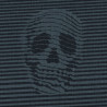 Skull fabric Between the Lines, detail