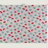 Paraplu stof April Showers, halve breedte