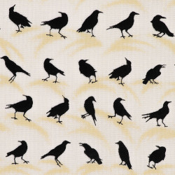 Crow fabric