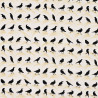 Crow cotton fabric