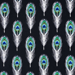 Peacock Feathers Fabric