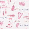 Sonata cotton musical Fabric