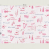Sonata cotton musical Fabric, half width