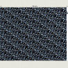 Hindelopia HIN-09 fabric black cotton, half width