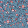 Hindelopia fabric HIN-11 blue