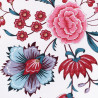 Hindelopia fabric HIN-29 white, detail