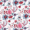 Hindelopia fabric HIN-29 white cotton