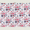 Hindelopia fabric HIN-29 white, half width