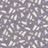 Sweet Polar Bear fabric, double gauze