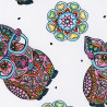 Hippie varkens stof, detail