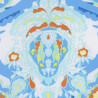 Indigo & Aster Fabric blue, detail