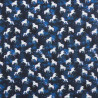Unicorns in space fabric coupon 70 cm x 160 cm