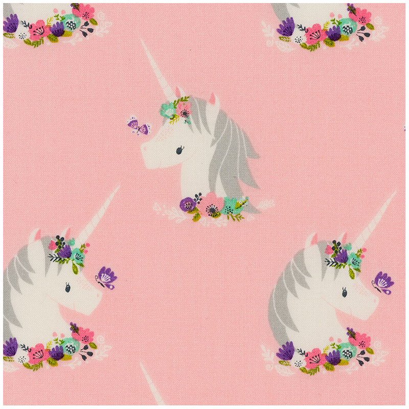 I believe in unicorns stof, detail