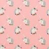 I believe in unicorns fabric