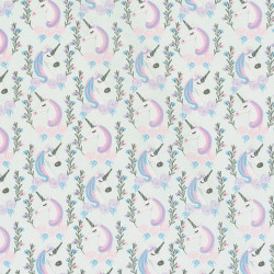 Elegant unicorn fabric