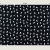 Pirate fabric with small skulls, half width