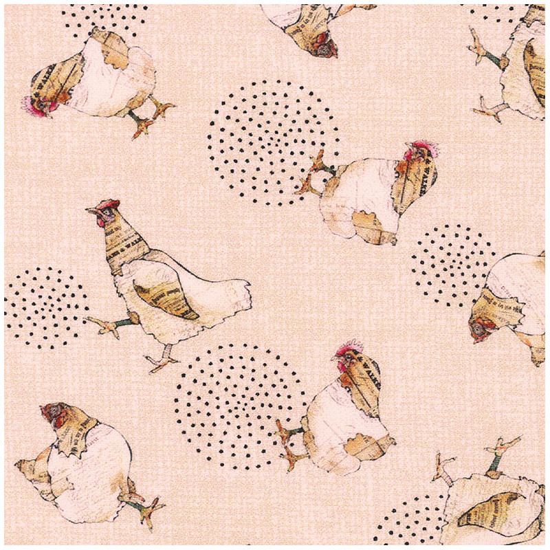 Chicken Fabric, detail