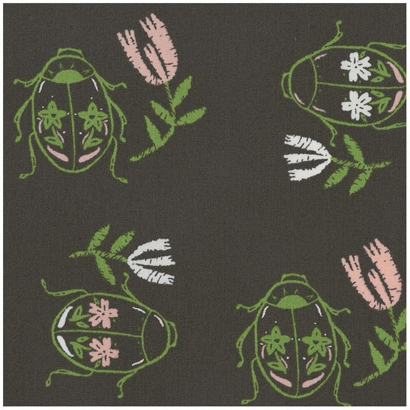 June Bug Twirl fabric, detail