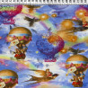 Air balloons fabric Coupon 80x160 cm