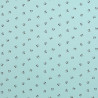 Cartoon eyes jersey fabric mint Coupon160x155 cm