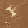 Viking stof Coupon 95x150 cm
