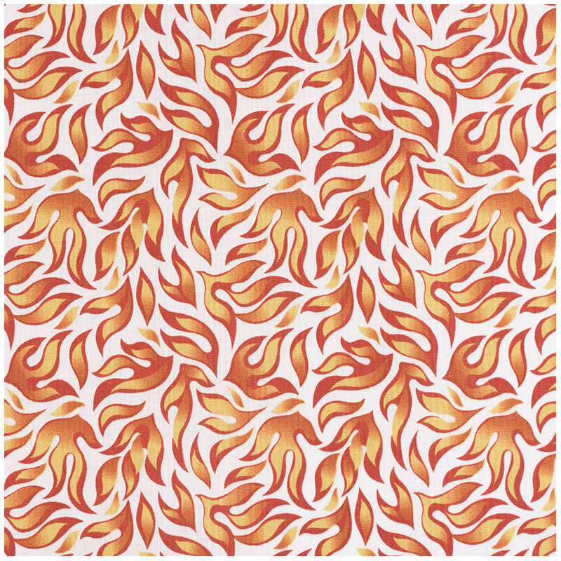 Flames Fabric by Lewis&Irene