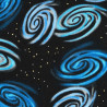 Galaxy swirl fabric